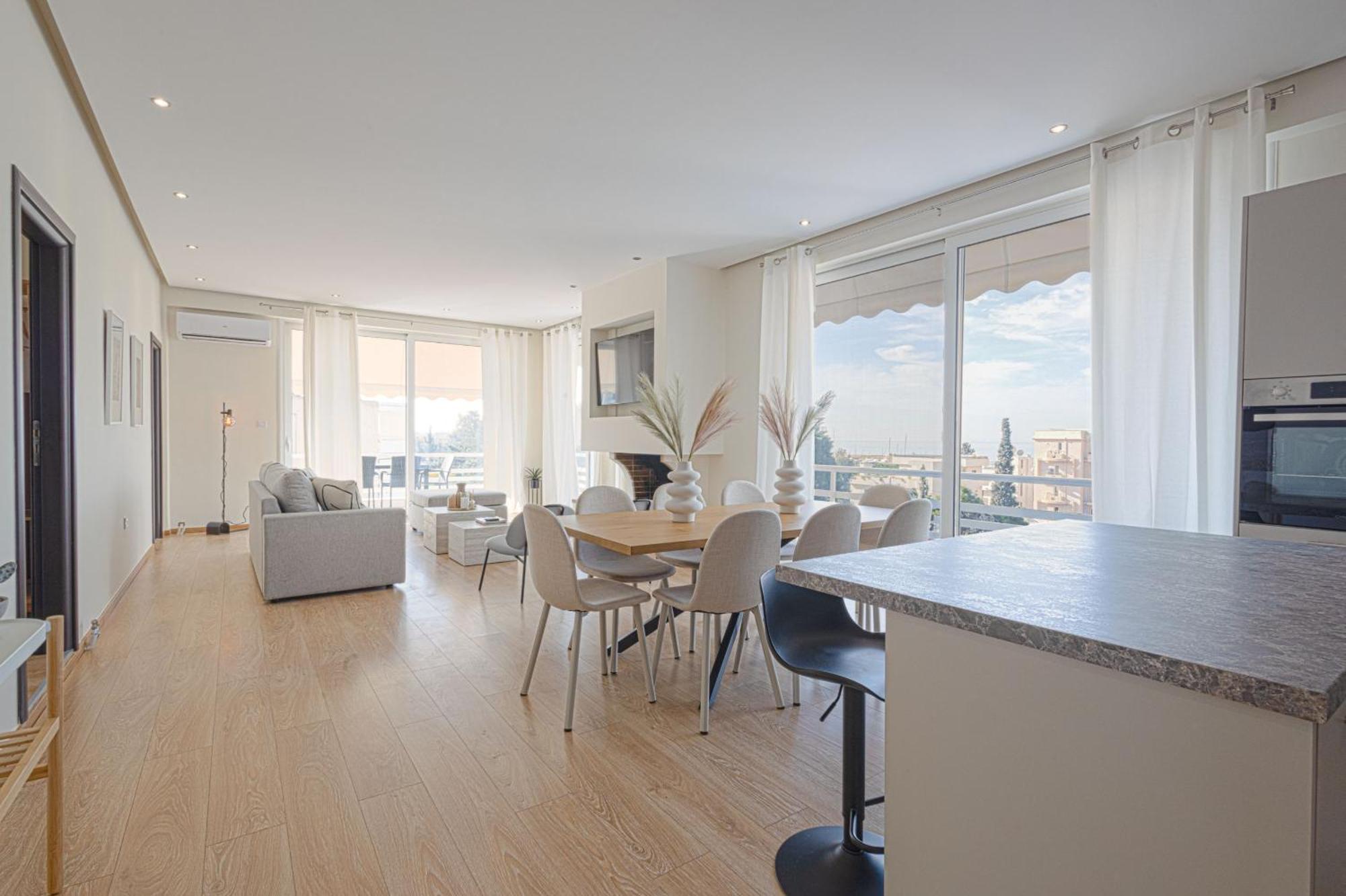 Luxurious 3-Bedroom Seaside Retreat Fully Renovated In 2025 Ateny Zewnętrze zdjęcie